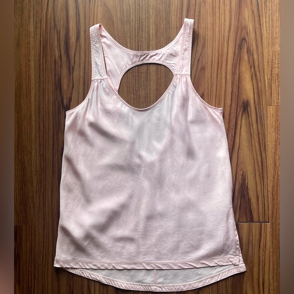 Lululemon Athletica Peace of Mind Tank Top with Keyhole Back in Pink size 6 - Picture 2 of 14